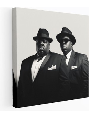 Popcas Notorious Big Kanvas Duvar Sanatı - Kanvas Tablo Duvar Sanatı