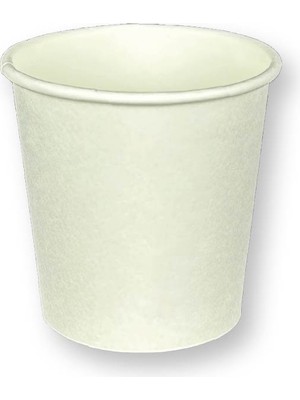 Ambalajın 4 Oz Beyaz Baskısız Karton Bardak