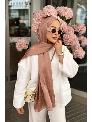 Gül Kurusu L Desen Italyan Jakar Şal