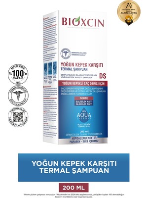 Bioxcin Şampuan Aquathermal DS Yoğun Kepek Karşıtı 200 ml