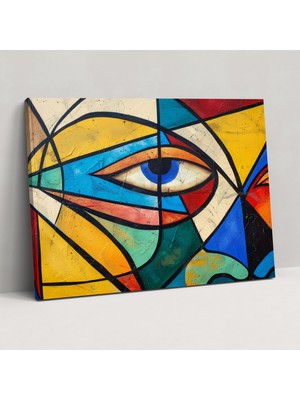 Popcas Pablo Picasso Kanvas Tablosu - Ev Dekorasyonu Için Pablo Picasso Kanvas Duvar Sanatı