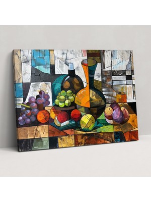 Popcas Pablo Picasso Kanvas Tablo - Duvar Dekorasyonu Ev Dekorasyonu