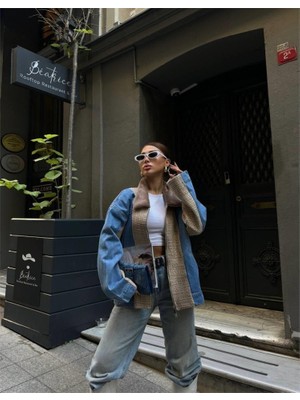 Hynova Chanel Garnili Kot Mont - Bej