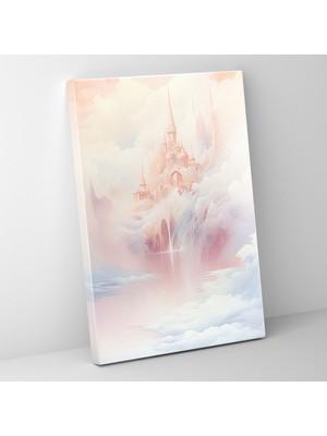 Popcas Pablo Picasso Stil Kanvas Tablo - Ev Dekorasyonu Eterik Renkler Rüya Gibi Atmosfer