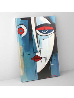Popcas Pablo Picasso Tarzı Kanvas Tablo Baskısı - Ev Dekorasyonu Duvar Dekorasyonu