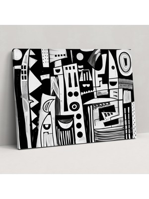 Popcas Picasso Ilhamlı Duvar Dekorasyonu - Pablo Picasso Ev Dekorasyonu Kanvas Duvar Sanatı