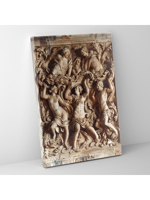 Popcas Raffaello Sanzio Stili Duvar Sanatı - Kanvas Tablo Duvar Dekorasyonu