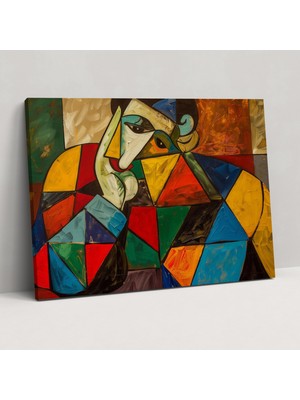 Popcas Pablo Picasso Duvar Dekorasyonu - Ev Dekorasyonu Kanvas Tablo