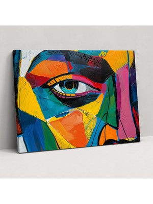 Popcas Pablo Picasso Kanvas Tablo - Ev Dekorasyonu Tuval Duvar Sanatı