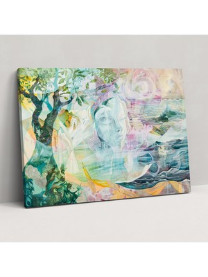 Popcas Pablo Picasso Kanvas Tablo - Ev Dekorasyonu Için Pablo Picasso Kanvas Duvar Sanatı