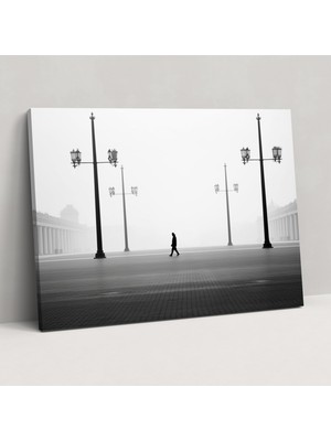 Popcas Vatikan Duvar Sanatı Kanvas Tablo - Zamansız Çekicilik Minimalist Fotoğraf