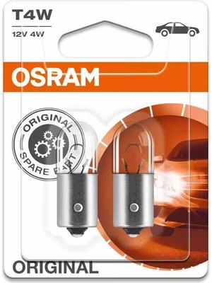 Osram Yardimci Lamba Motosiklete Uygun T4W 12V 4W 35LM 3893-2BL