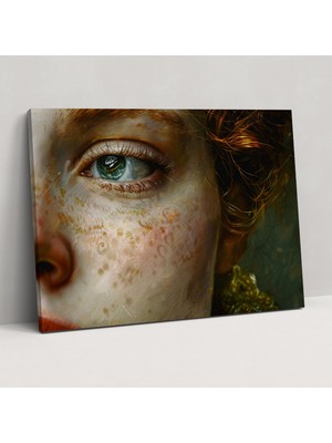 Popcas Zarif Portre Duvar Sanatı - Rembrandt Duvar Sanatı Duvar Dekorasyonu Kanvas