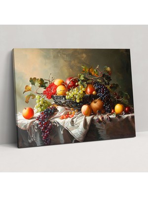 Popcas Rembrandt Natürmort Duvar Dekorasyonu - Kanvas Tablo Ev Dekorasyonu