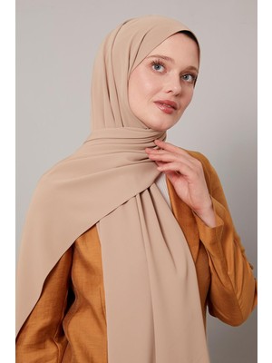 Sütlü Kahve Düz Trend Şal