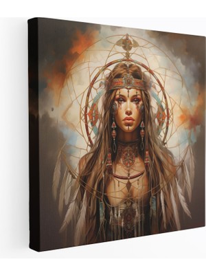 Popcas Manzara Gün Batımı Kanvas Tablo