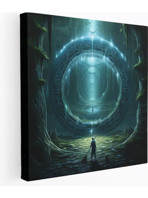 Popcas Yüzüklerin Efendisi Duvar Süsü - Yüzüklerin Efendisi Büyüsü Ev Dekorasyonu Duvar Süsü