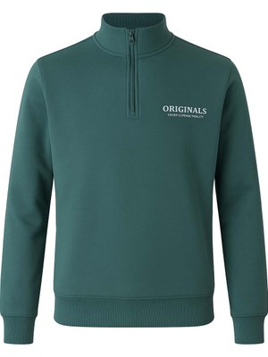 Trender  Yeşil Erkek Sweatshirt