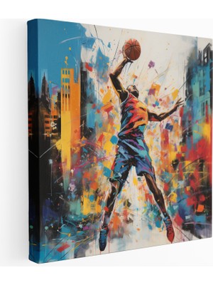 Popcas Canlı Şehir Serinliği Kanvas Tablo