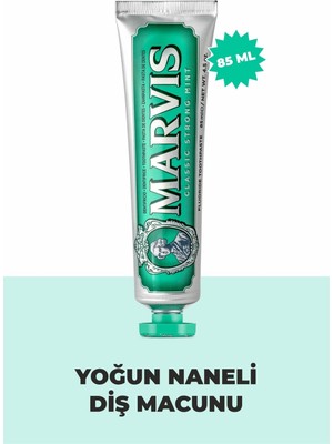 Marvis Koruyucu Diş Macunu 85 ml - Nane Ferahlatıcı Etkisi ve Diş Minesini Güçlendiren Özellikleri