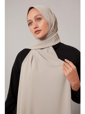 Lêvi D'or Koyu Vizon Düz Trend Şal