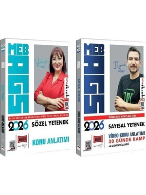 Yargı 2026 Meb-Ags Sözel + Sayısal Yetenek Konu 2 Li Set