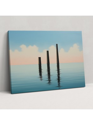 Popcas Titanic Kanvas Tablo - Büyüleyici Titanic Bacaları