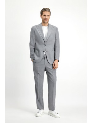 Kiğılı 6 Drop Regular Fit Standart Kesim Çizgili Takım Elbise