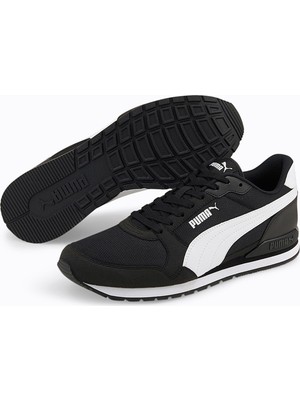 Puma St Runner V3 Mesh Spor Ayakkabı Erkek Nefes Alabilir Yapı Kauçuk Dış Taban Tekstil Malzeme