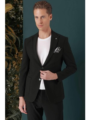 Efor Erkek C 659 Slim Fit Yeşil Spor Ceket
