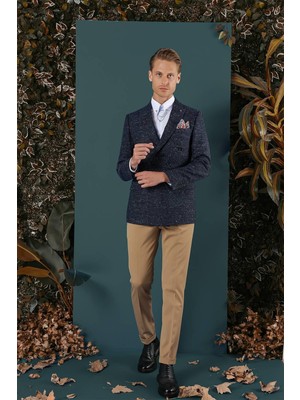 C 654 Slim Fit Lacivert Spor Ceket