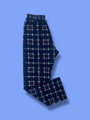 Cepli Ipeksi Dokulu Süet Pijama Alt Unisex