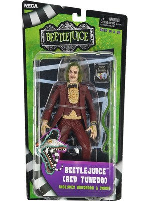 Beetlejuice - Beetlejuice (Red Tuxedo) Aksiyon Figürü
