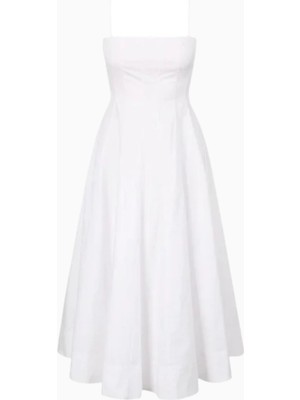 Wylie Maxi Dress, Kadın Maksi Elbise, Pamuk & Spandeks, Şık ve Rahat