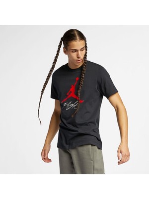 Jordan M J Ess Jumpman Ss Crew Erkek Regular Fit Tişört