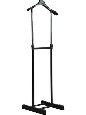 Rustik Ev Tekli Dilsiz Uşak Elbise Askılığı Elbise Organizer