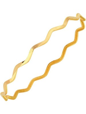 Düz Sade Ajda Bilezik 22 Ayar 25 gr