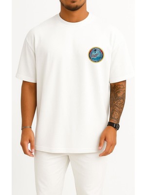 Oversize Tcg Anadolu - L400 Cep ve Sırt Tasarımlı Unisex T-Shirt