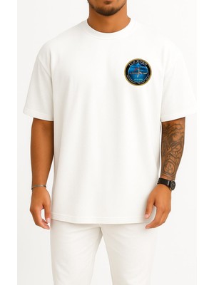 Oversize Tcg Bora - P338 Cep ve Sırt Tasarımlı Unisex T-Shirt
