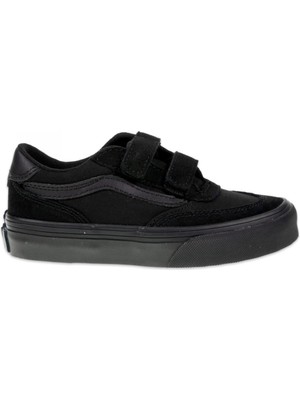 Vans Brooklyn Ls V Çocuk Siyah Sneaker