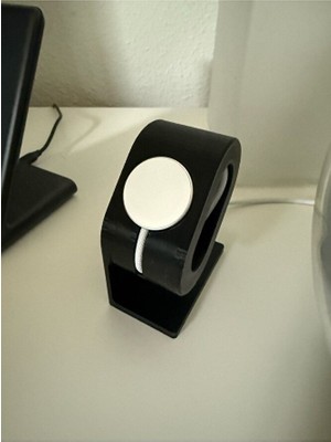 Akıllı Saat Standı Siyah – Masaüstü Düzenleyici, Şarj Tutucu