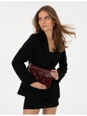 Pierre Cardin Kadın Bordo Çapraz Çanta 50321775-VR014