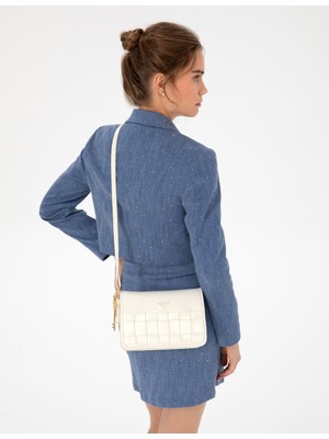 Pierre Cardin Kadın Beyaz Çapraz Çanta 50321775-VR013