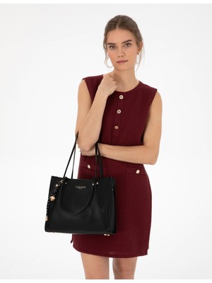 Pierre Cardin Kadın Siyah Omuz Çantası 50321771-VR046
