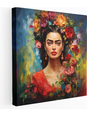 Popcas Frida Kahlo Izlenimci Tablo - Kanvas Tablo
