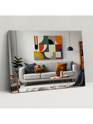 Popcas Pablo Picasso Soyut Geometrik Şekiller Kanvas Tablo - Duvar Dekorasyonu Duvar Sanatı