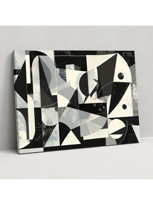 Popcas Geometrik Pablo Picasso Duvar Sanatı - Kanvas Tablo Duvar Sanatı Picasso Sanatı