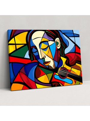 Popcas Pablo Picasso Duvar Dekorasyonu - Kanvas Tablo Ev Dekorasyonu