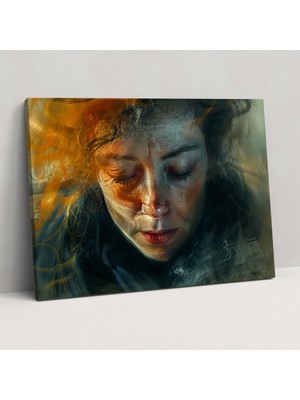 Popcas Rembrandt Duygu Kanvas Tablo - Ev Dekorasyonu Rembrandt Tablosu