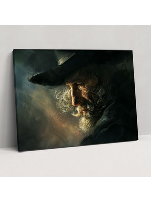 Popcas Rembrandt Işıklar ve Gölge Kanvas Tablo Sanatı